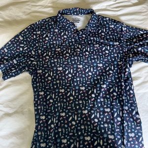 Straight Down Golf Polo